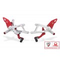 CNC Racing PRAMAC RACING LIMITED EDITION Adjustable Rearset for the Ducati Panigale V4 / S (2025+) CNC Racing PRAMAC RACING LIMITED EDITION Adjustable Rearset for the Ducati Panigale V4 / S (2025+)